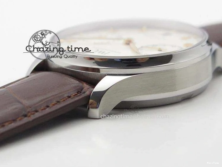 MIROTIME 0706 MoistureWicking Portuguese Real PR IW500704 ZF 1:1 Best Edition On Brown Leather Strap A52010 V 7311